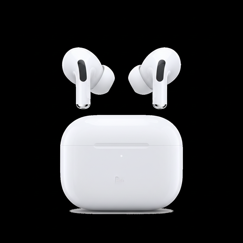 AirPods 4G Fondo Blanco