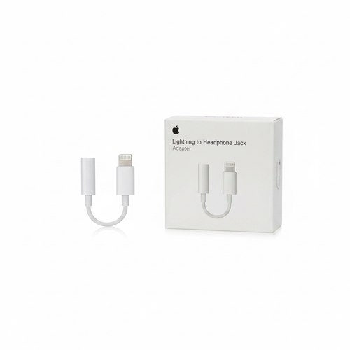 Adaptador Lightning a 3.5mm Apple con caja